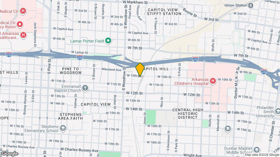 2701 W 10th St Map and Location Details