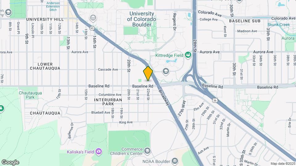 2141 Baseline Rd Map and Location Details