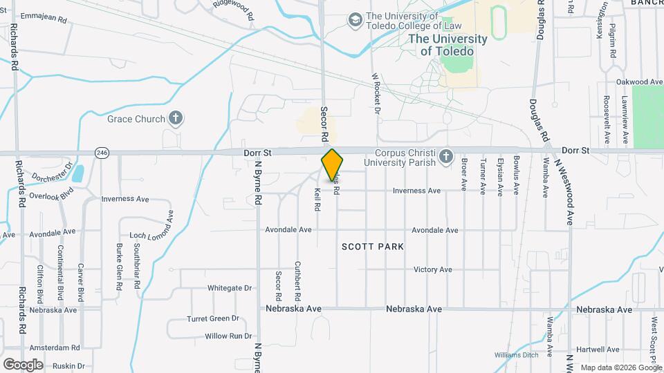 1103 Searles Rd Map and Location Details