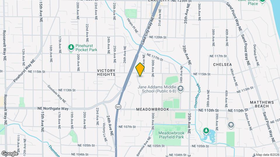 11348 28th Ave NE Mapa y Detalles de la Ubicación