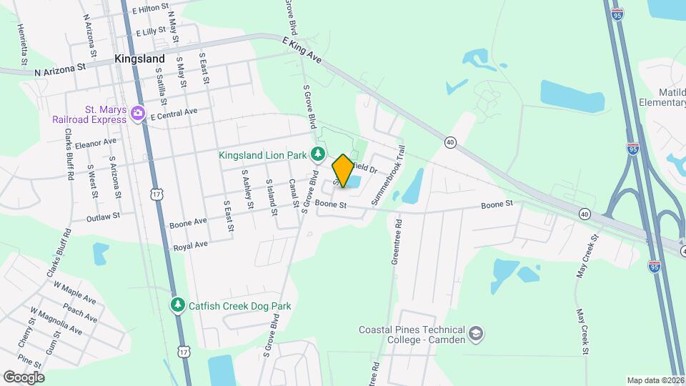 121 Innerlake Ln Map and Location Details