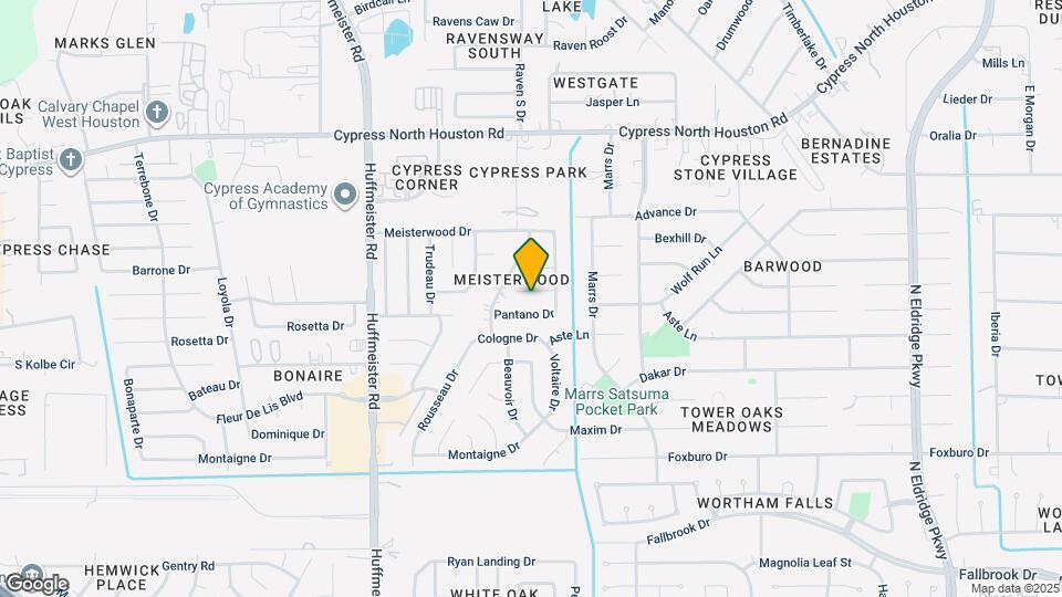 13315 Campos Dr Map and Location Details