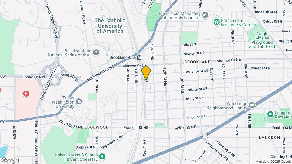 3306 9th St NE Map and Location Details