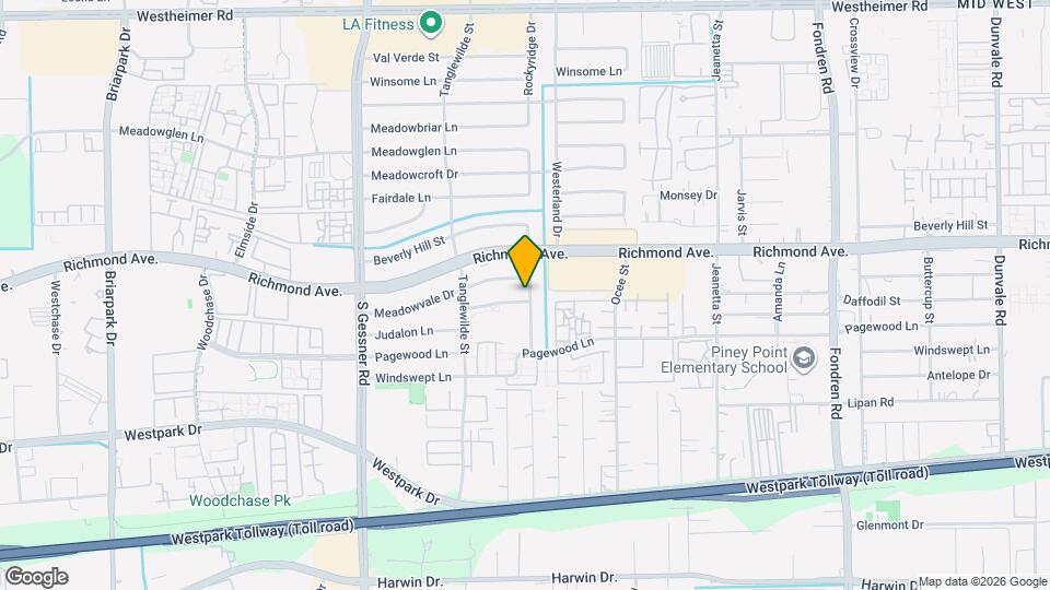 9502 Skyline Dr Map and Location Details