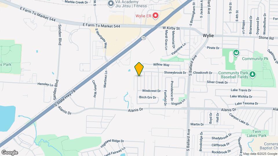 703 Stoneybrook Dr Map and Location Details