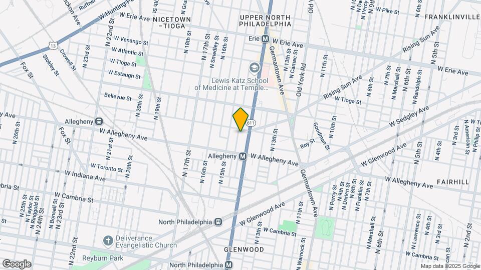 3247 N Carlisle St Map and Location Details