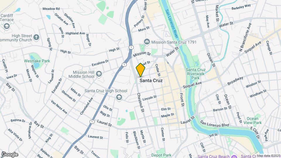 333 Locust St Mapa y Detalles de la Ubicación
