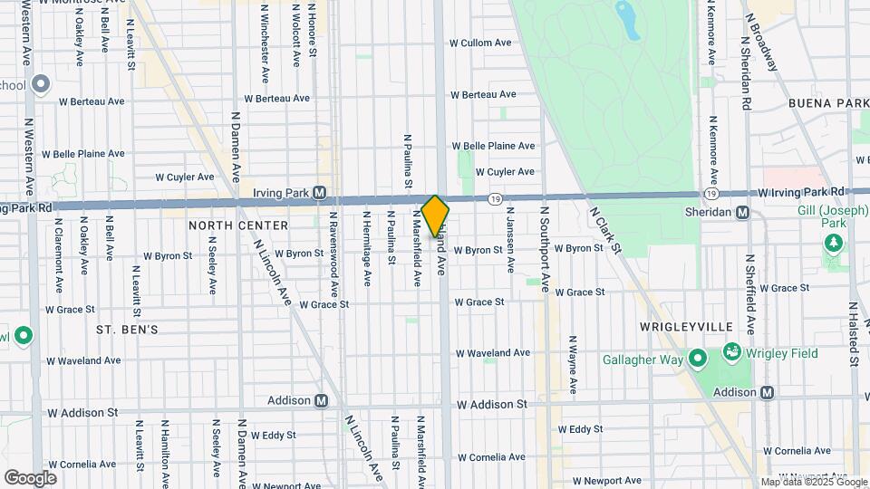 3906 N Ashland Ave-Unit -3 Map and Location Details