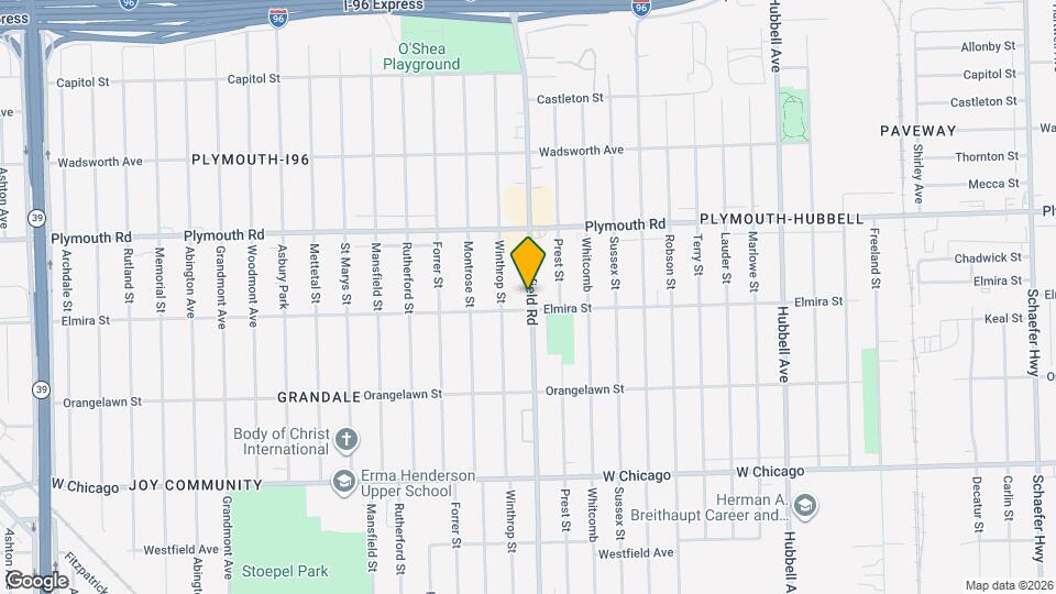 Greenbriar Apartments Map and Location Details