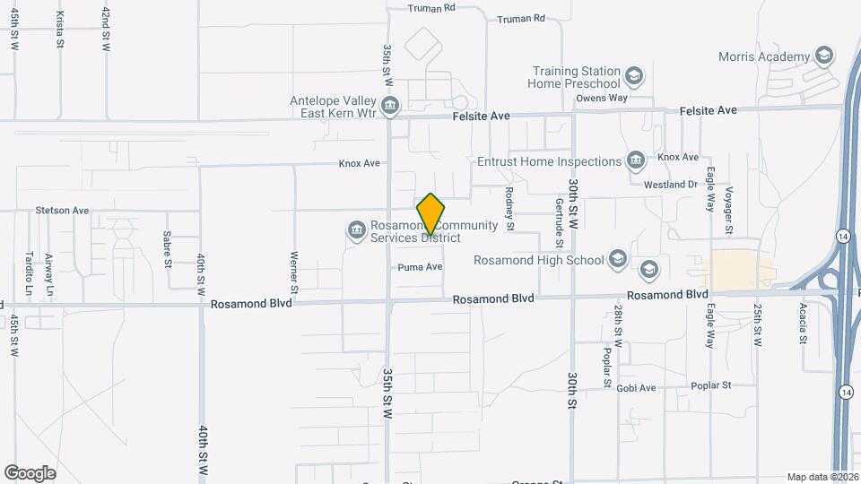 3405 Leopard Ct Map and Location Details