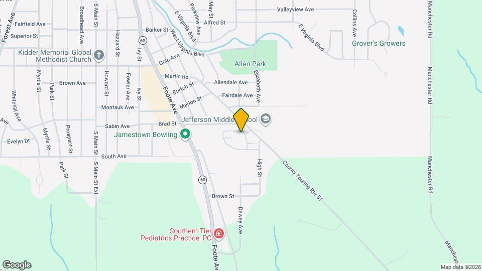 Bradmar Village Map and Location Details