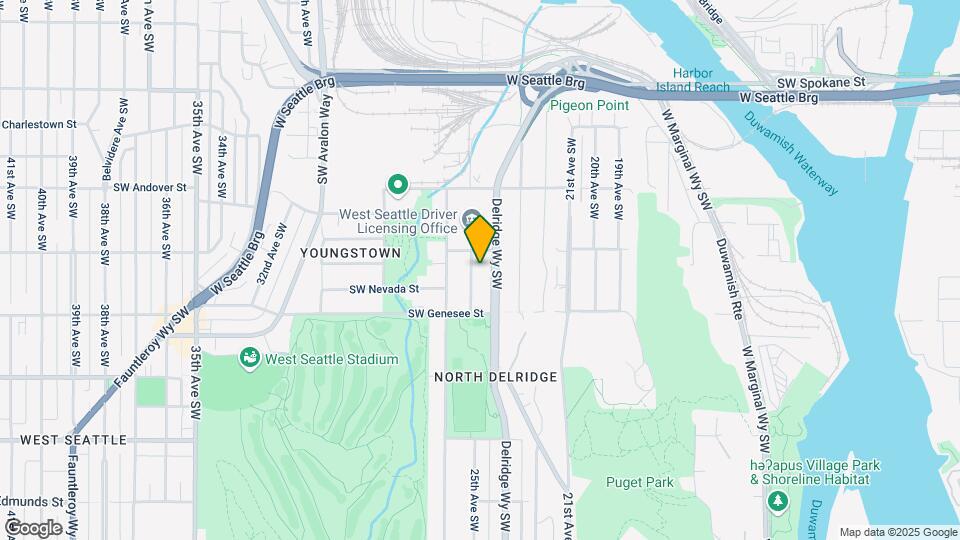 4116 25th Ave SW Mapa y Detalles de la Ubicación