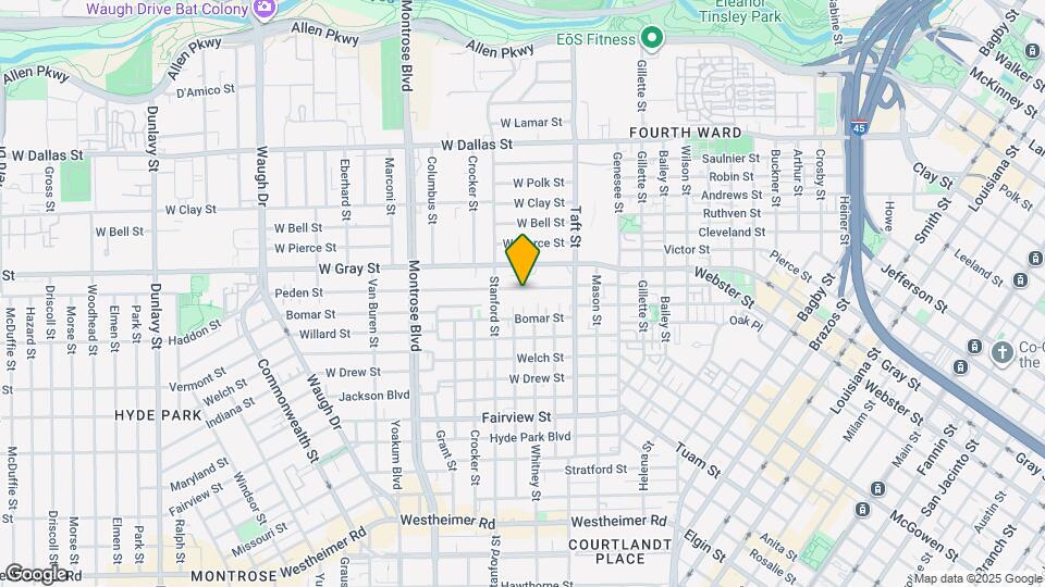 511 Peden St Map and Location Details