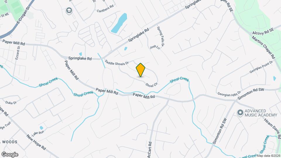 472 Shoal Cir Mapa y Detalles de la Ubicación