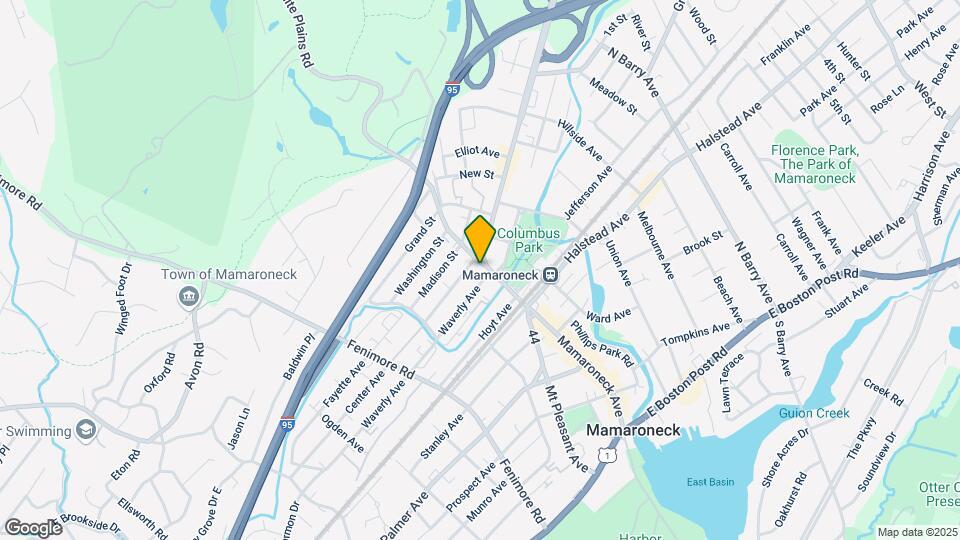 616 Mamaroneck Ave Map and Location Details