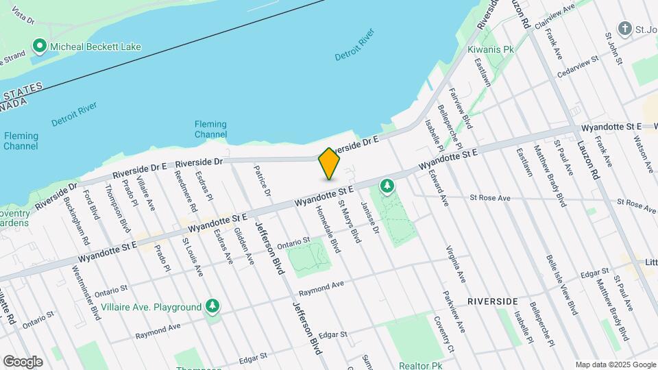 6490 Wyandotte St E Map and Location Details