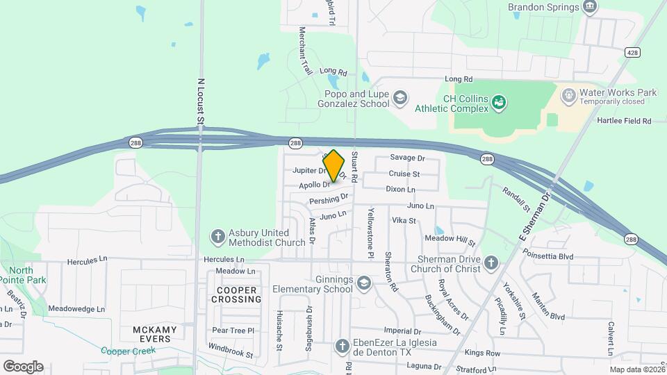 704 Apollo Dr Map and Location Details