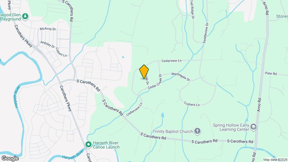 215 Hillside Dr Map and Location Details