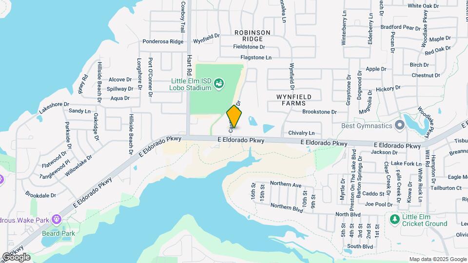124 Castleridge Dr Map and Location Details
