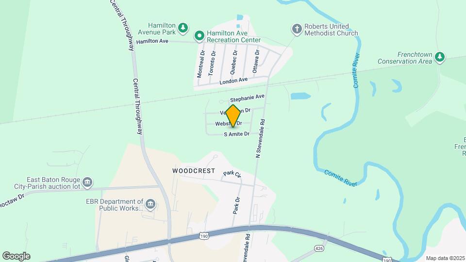 16637 S Amite Dr Map and Location Details