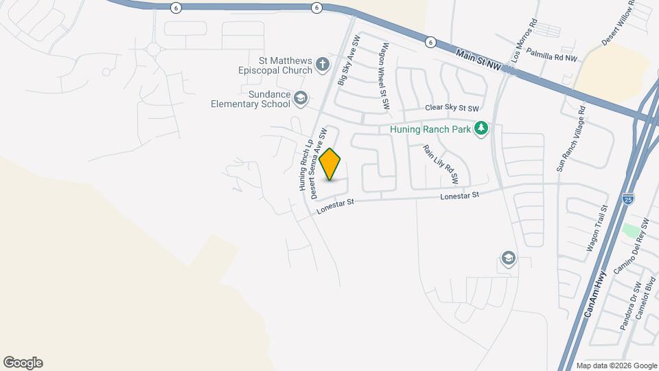 981 Purple Aster Ave SW Map and Location Details