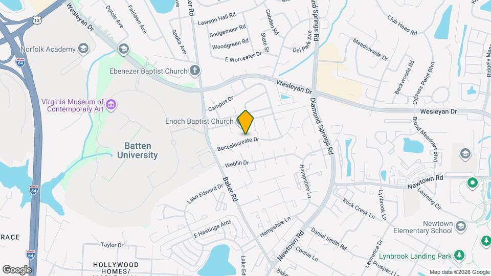 5630 Baccalaureate Dr Map and Location Details