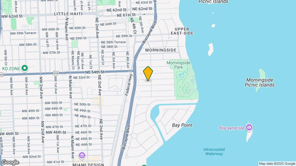 465 NE 52nd St Map and Location Details