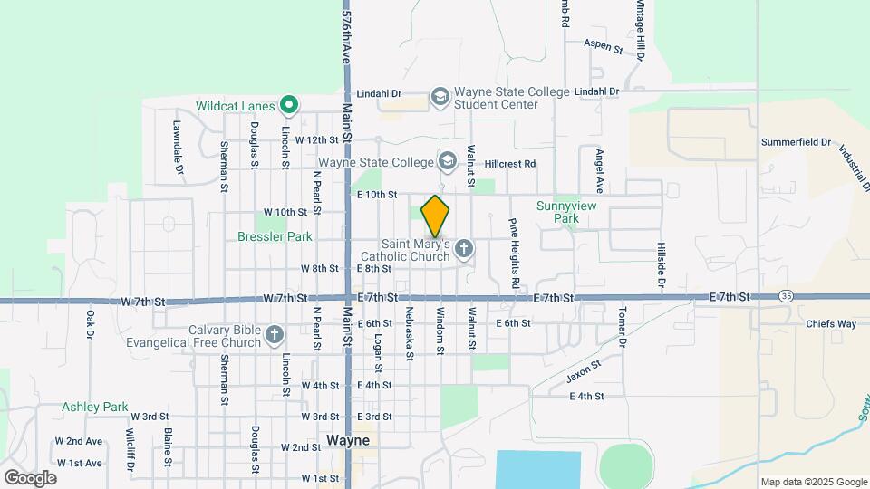820 Windom St Map and Location Details