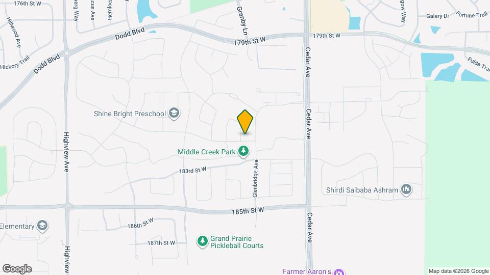 18196 Goldfinch Wy Map and Location Details