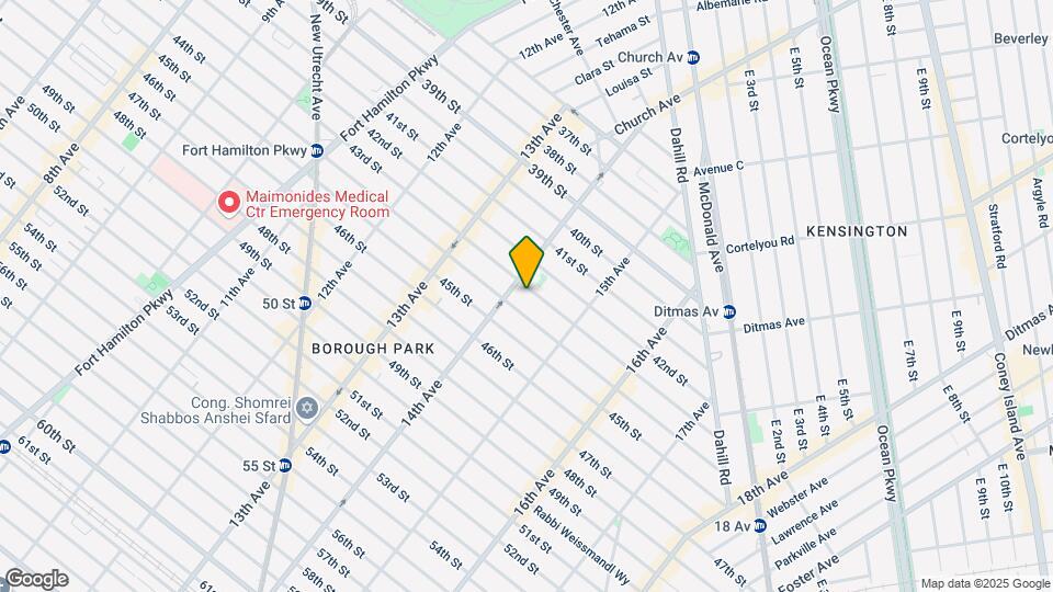 1416 43rd St Map and Location Details