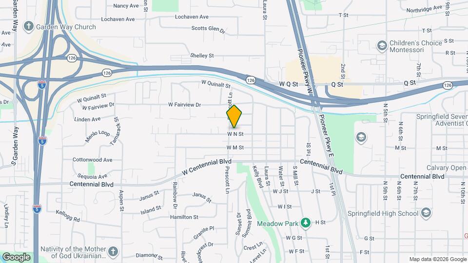 486 W N St Map and Location Details