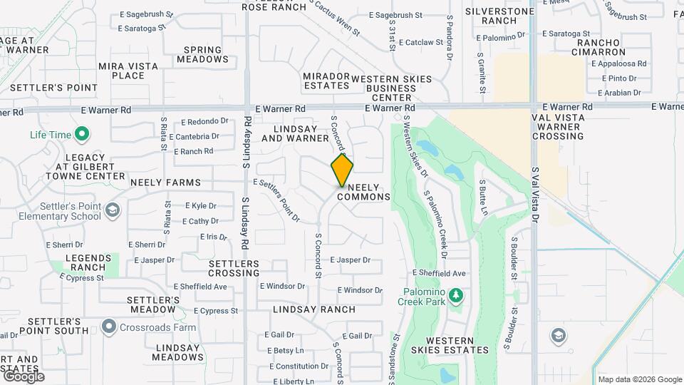 1028 S Roca St Map and Location Details