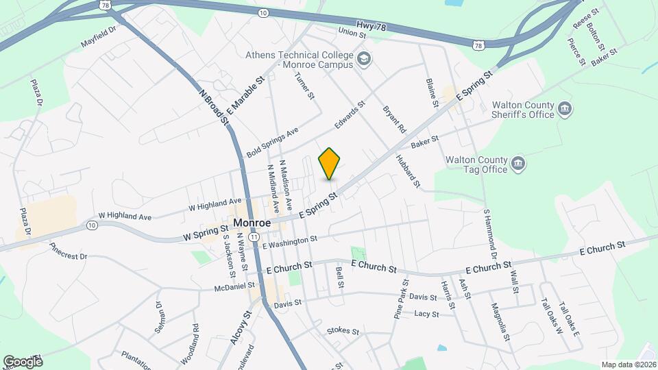 107 Ford St Map and Location Details