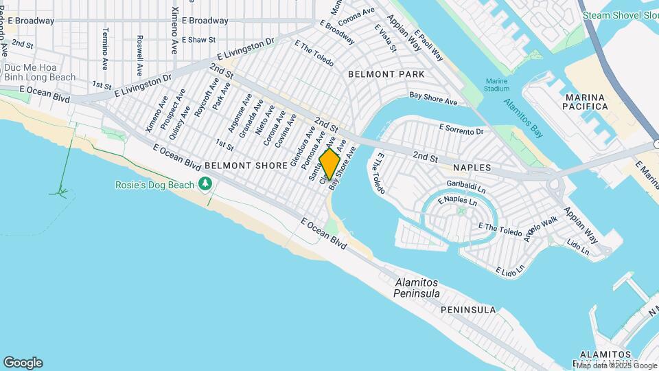 117 Bay Shore Ave, Unit B 1 Bedroom Map and Location Details