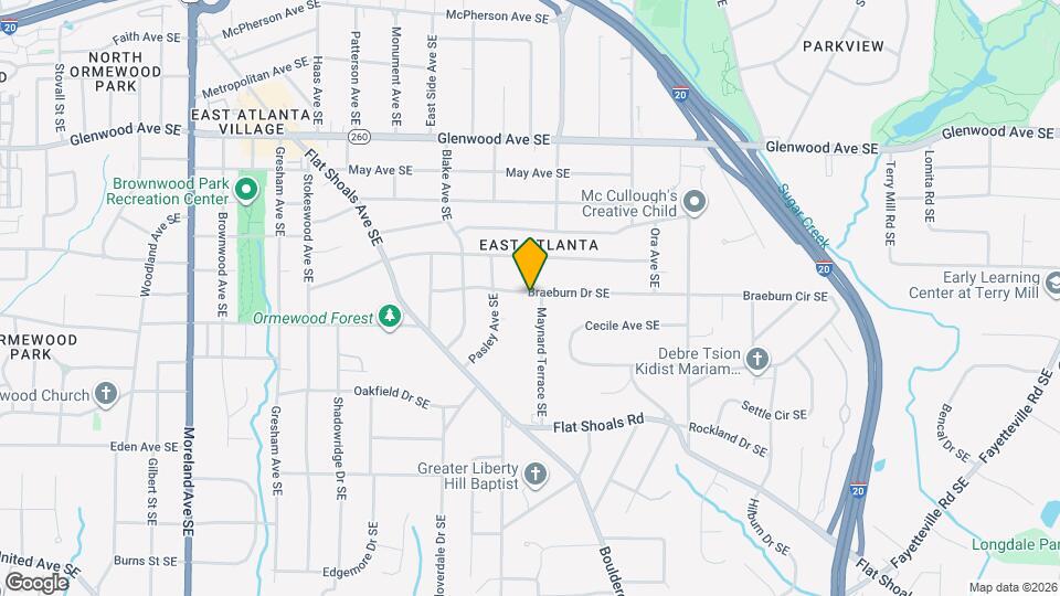 1583 Braeburn Dr SE Map and Location Details