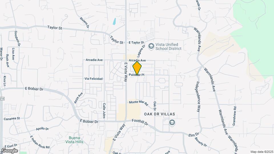Palomar Manor Apartments Map and Location Details