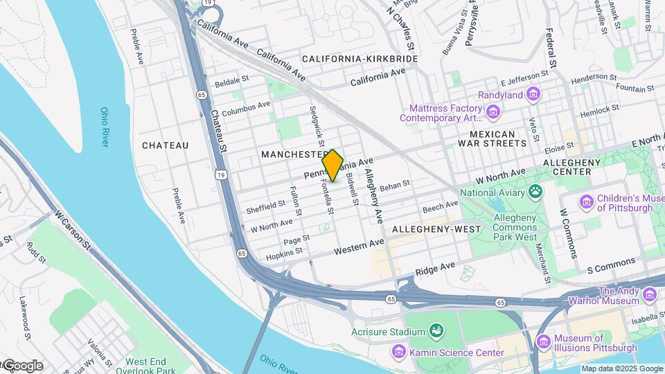 1126 Sheffield St Mapa y Detalles de la Ubicación