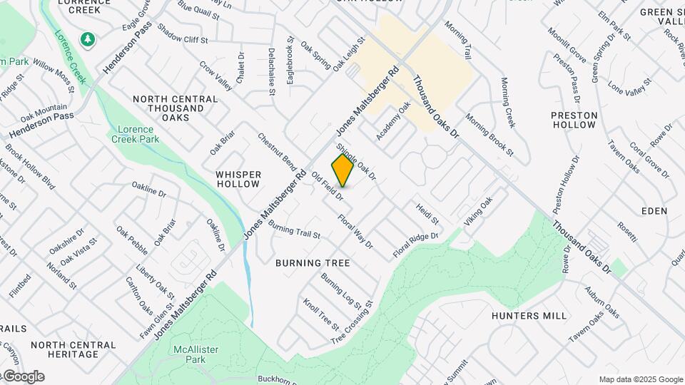 2811 Old Field Dr Map and Location Details