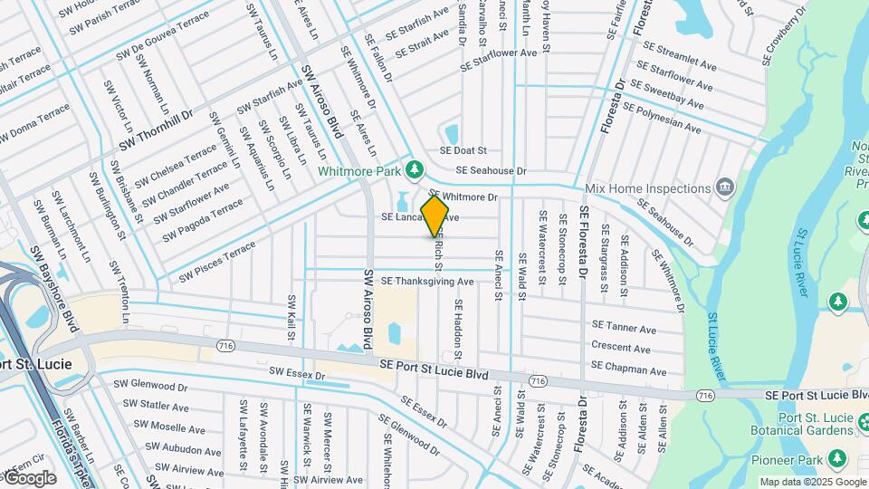 2138 SE Rich St Map and Location Details