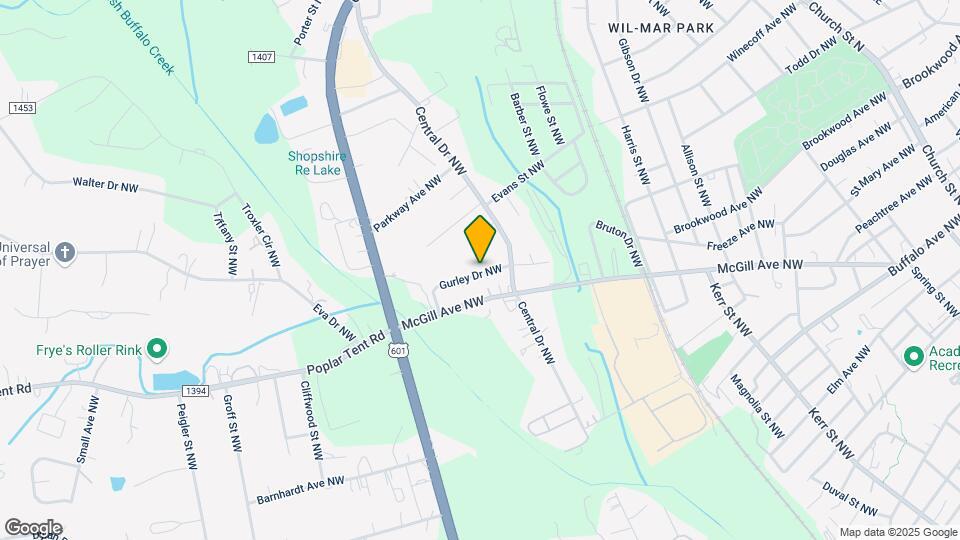 326 Gurley Dr NW Map and Location Details
