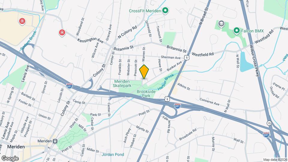 13 Warren St Map and Location Details