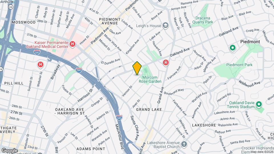 671 Vernon St Map and Location Details