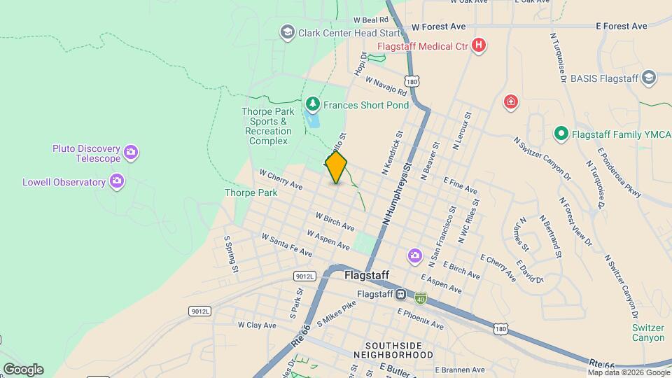 319 N Park St Map and Location Details