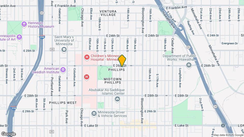 2611 13th Ave S Mapa y Detalles de la Ubicación