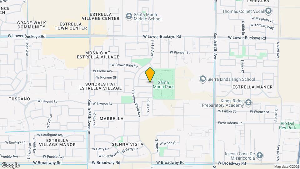 7110 W Superior Ave Map and Location Details