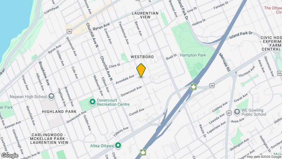 253 Duncairn Ave Map and Location Details