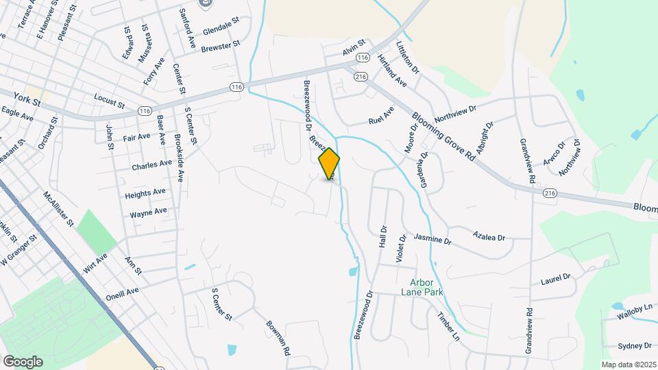 201 Breezewood Dr Map and Location Details
