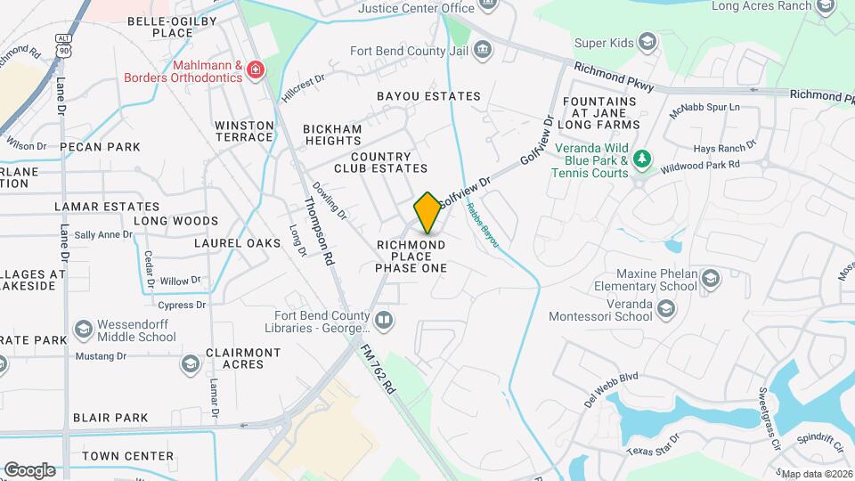 521 Ironwood Forest Dr Map and Location Details