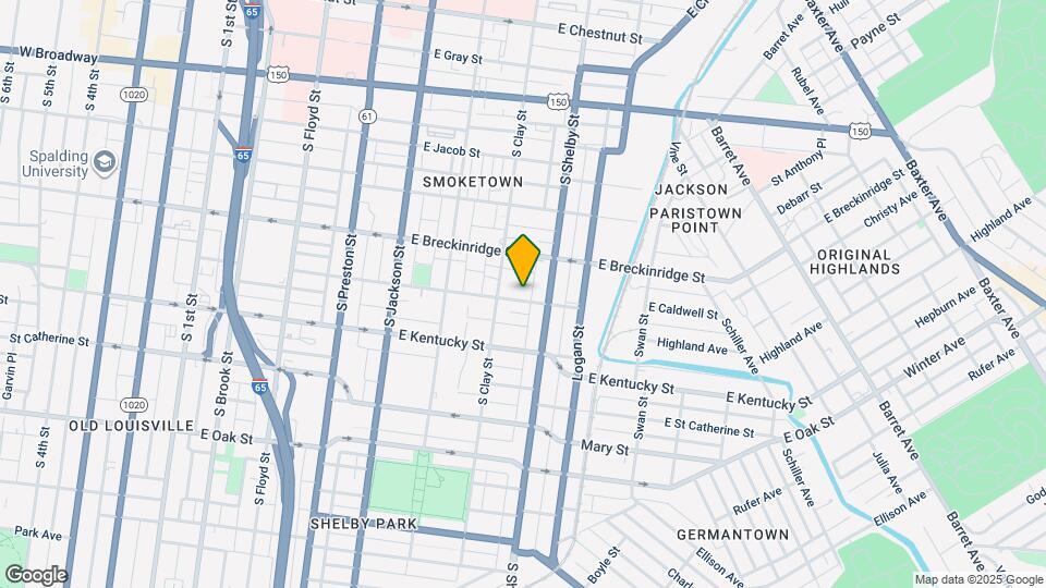 721 E Caldwell St Map and Location Details