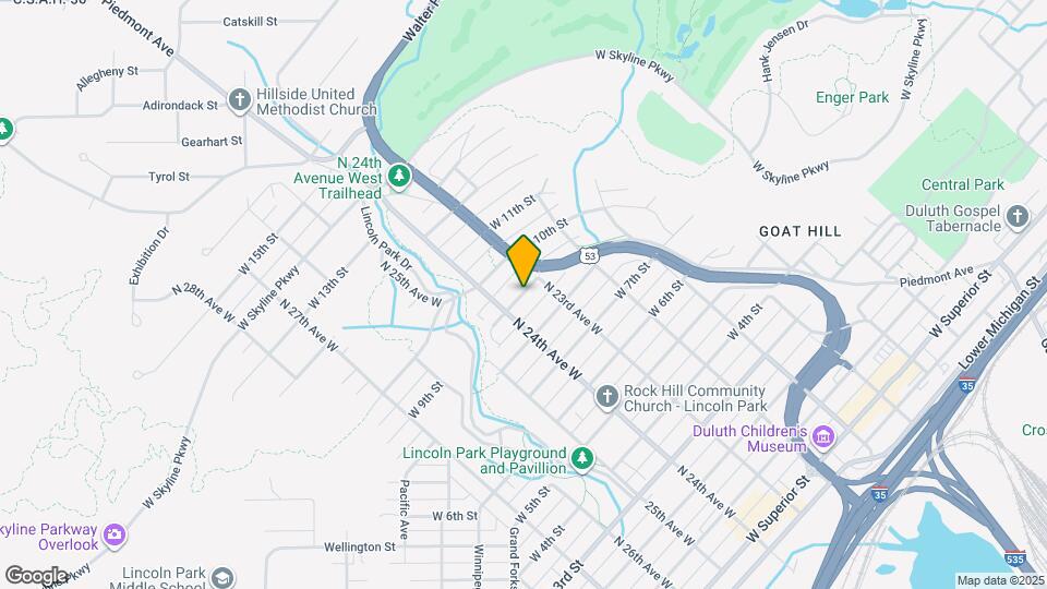 2316 W 9th St-Unit -Apt 1 Map and Location Details